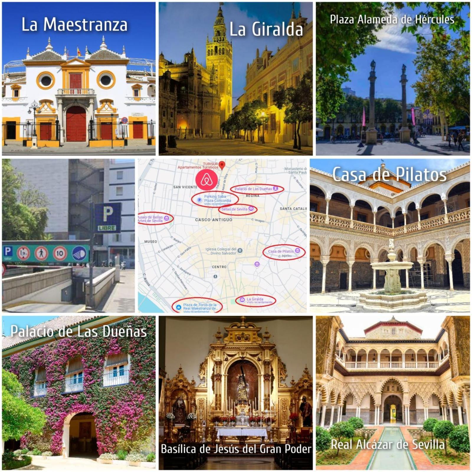 Apartamento En Sevilla Centro Con Vistas A La Plaza Alameda De Hercules - Hasta 7 Personas Exterior foto